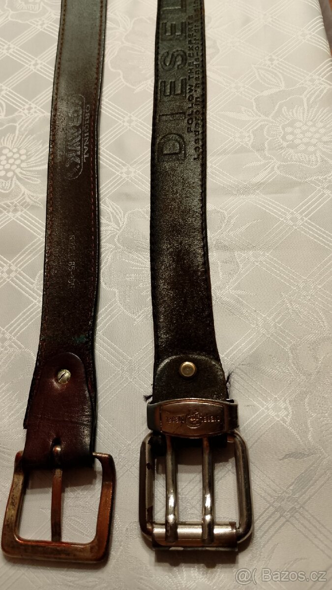 Kožený opasek značky Gravik - 5