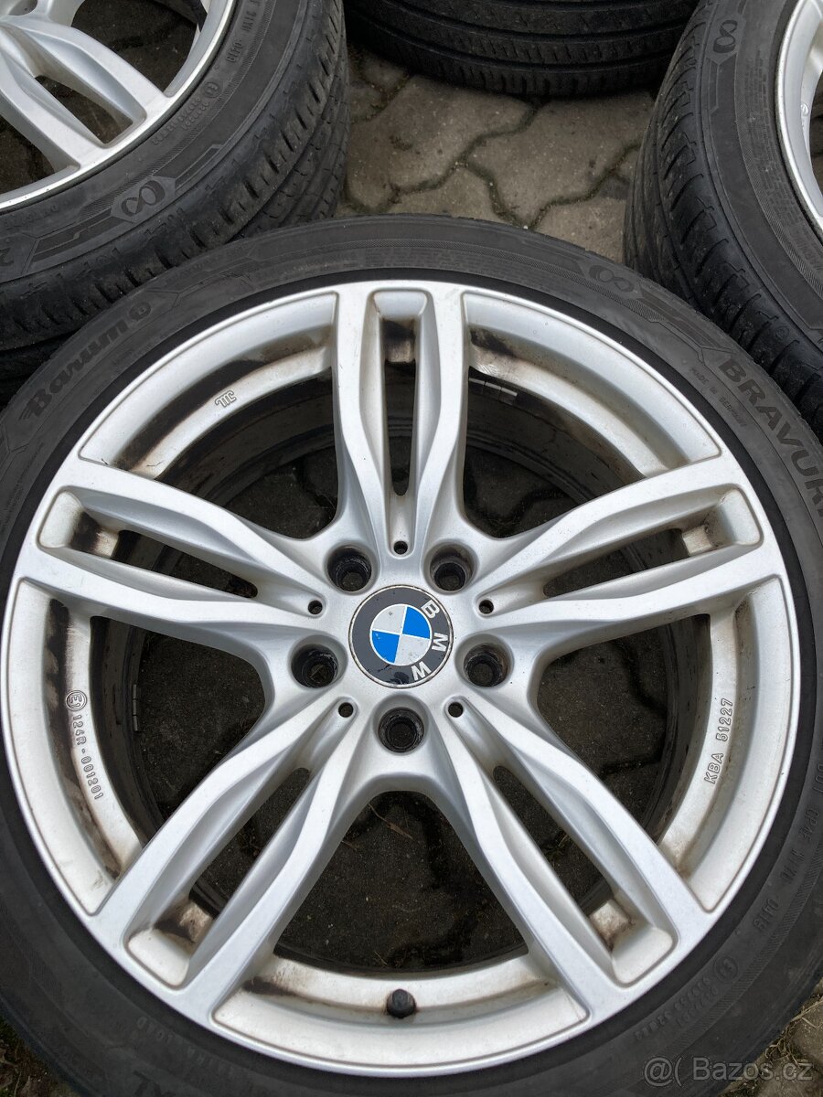 Sada alu kol z vozu BMW, rozteč 5x120, pneu letní - 5