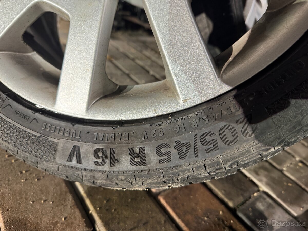 ALU kola Škoda RS „Spider“ R16 – 5x100 - 5