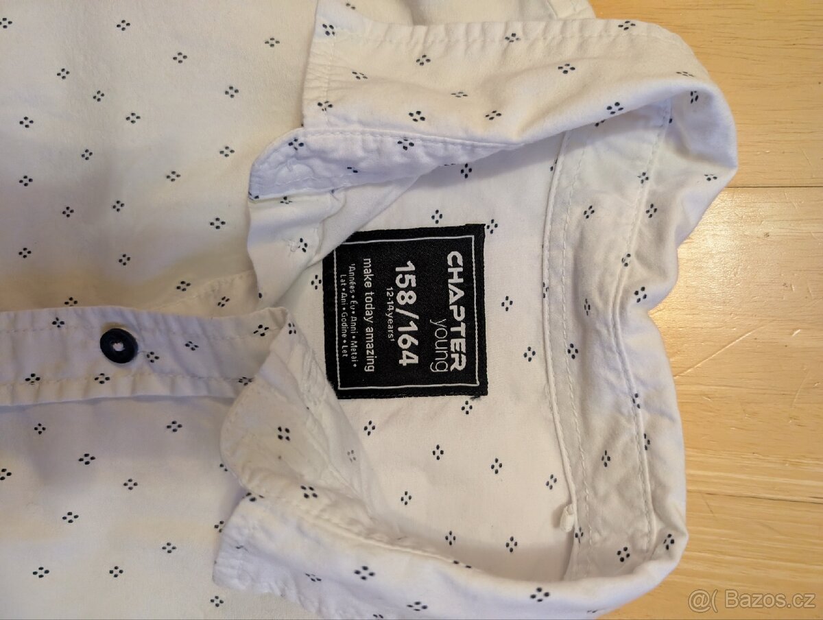 2 chlapecké košile vel.158-164 - 5