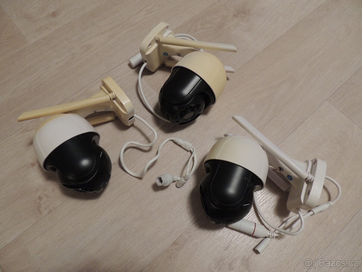 3x otočná venkovní WiFi IP kamera 3MP - 5