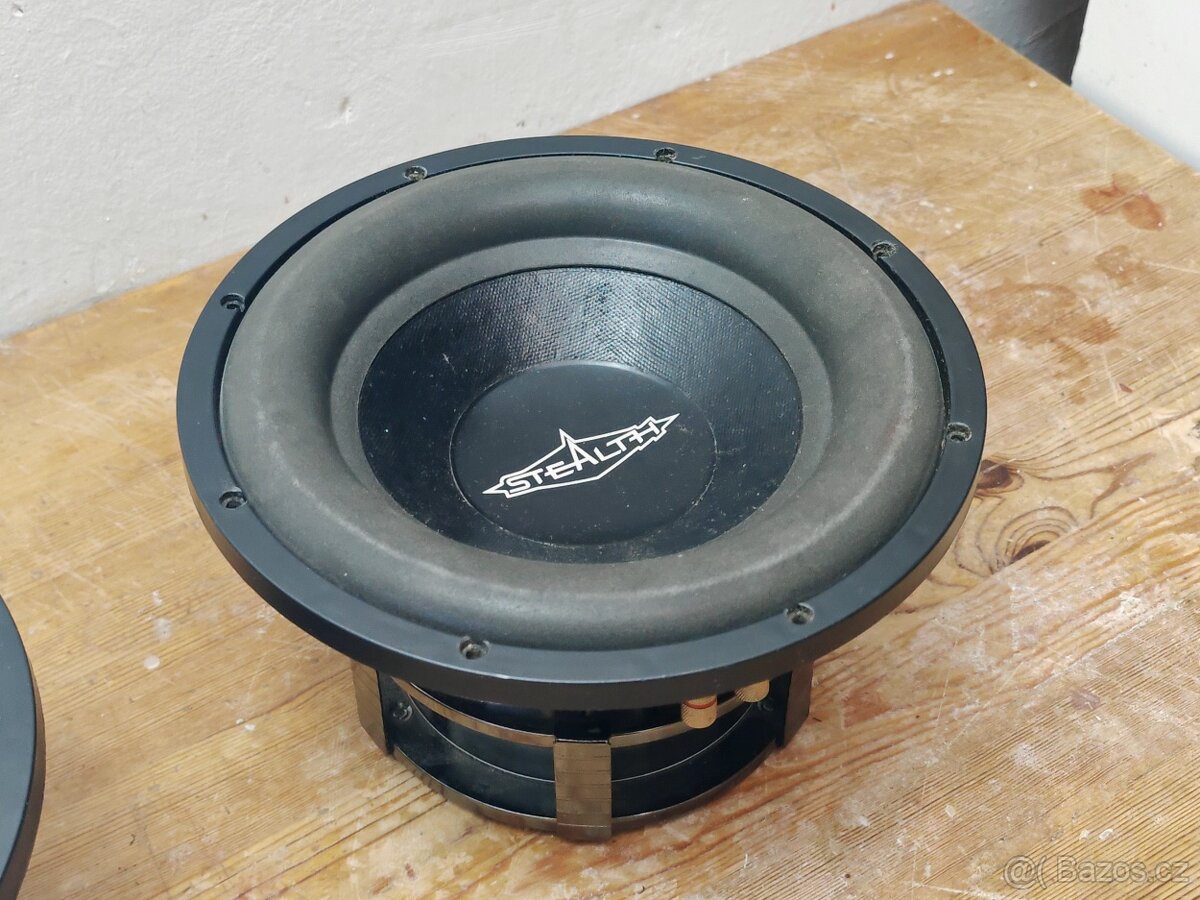 Prodám pár subwooferů - STEALTH ST9250 - 5