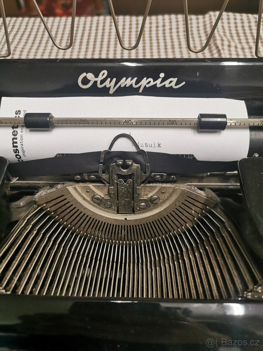 Psací stroj Olympia 40 léta - 5
