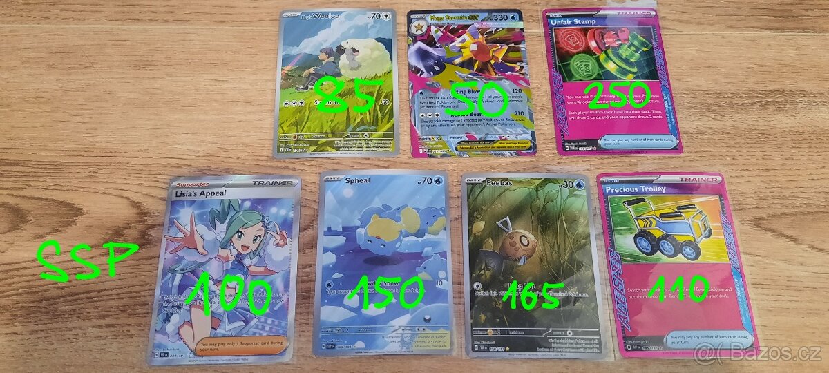 Pokémon karty hity + EX - 5