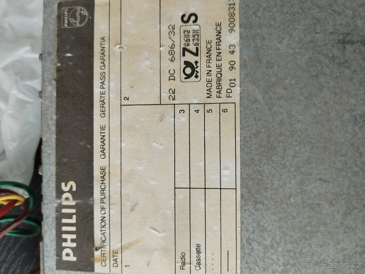 Autorádio philips - 5