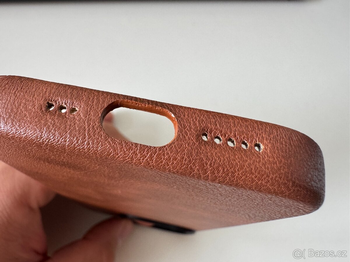Kožený obal pro iPhone 16 Pro s MagSafe - 5