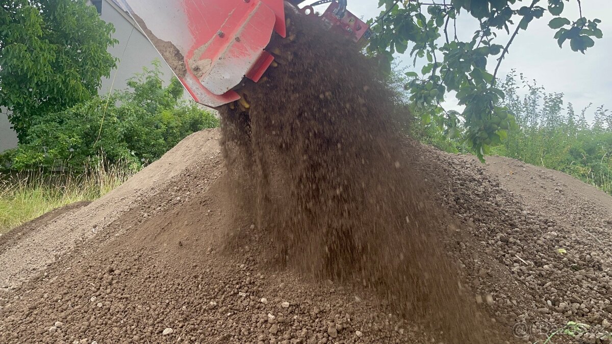 kátrovaná/tříděná zemina - 5