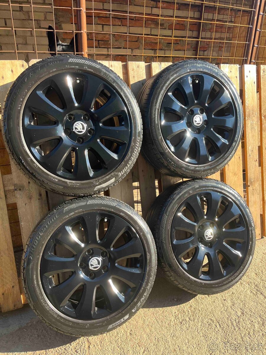 Alu kola 5x112, 7,5Jx17 H2, ET49 - 5