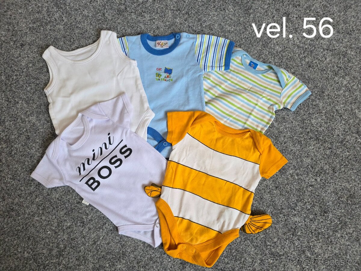 Dětské oblečení vel. 56 - 5