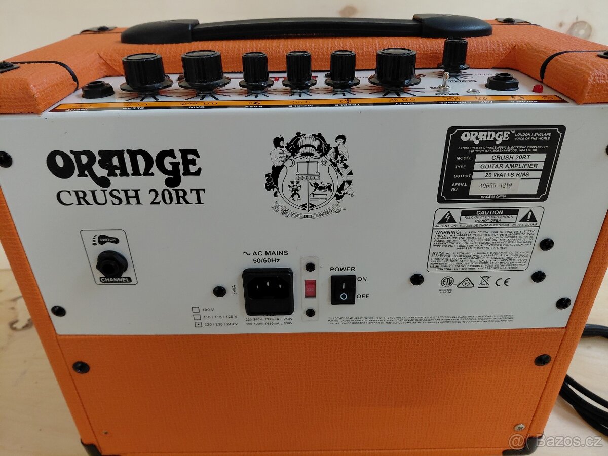 Kytarové combo Orange crush 20RT - 5