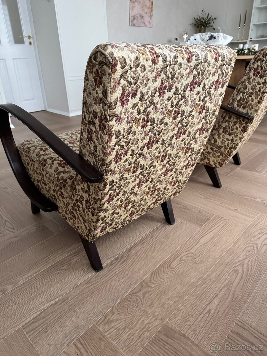 Křesla Halabala, zachovalý stav - 5