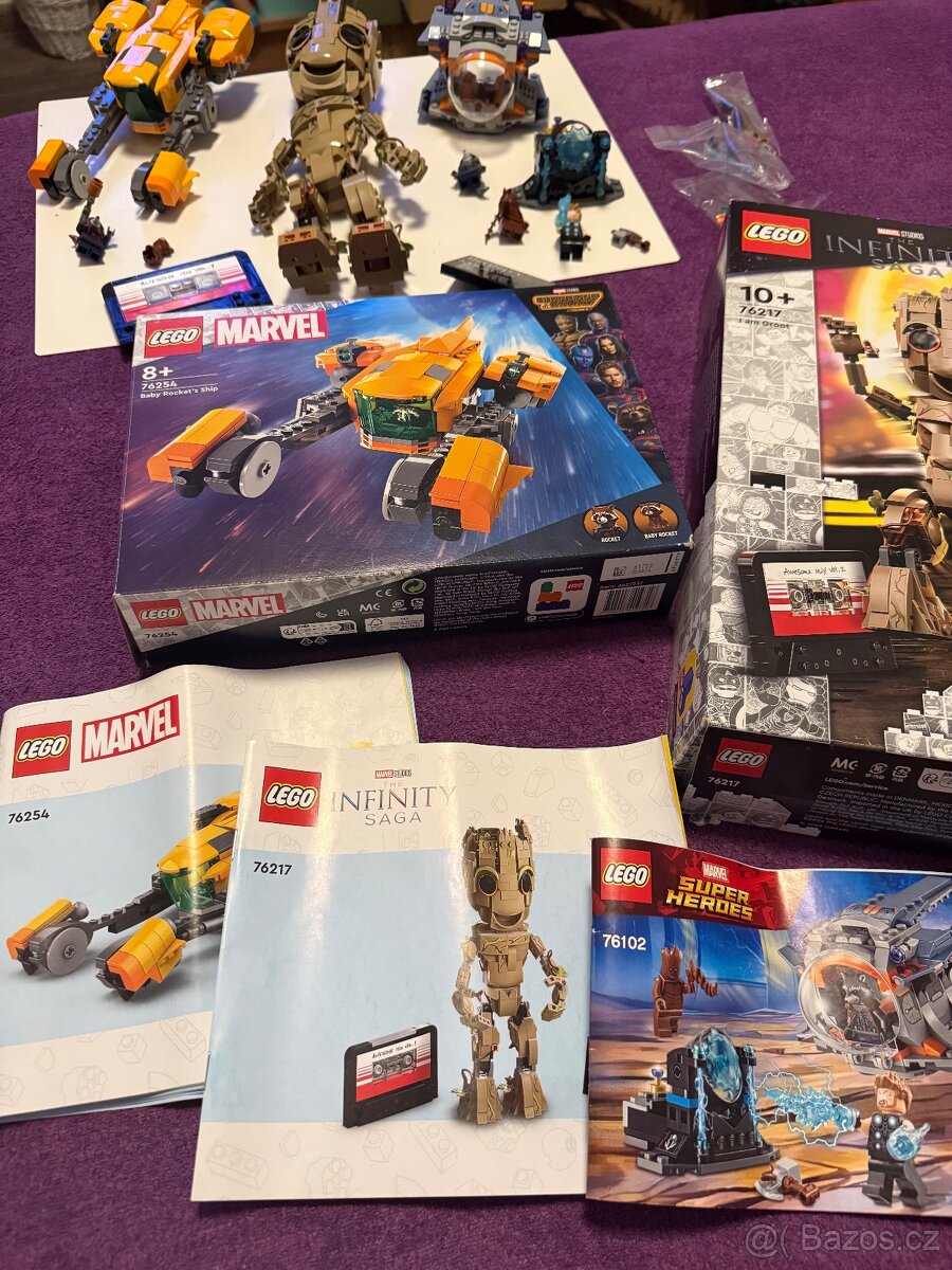 Lego Marvel 76254,76217 a 76102 - 5