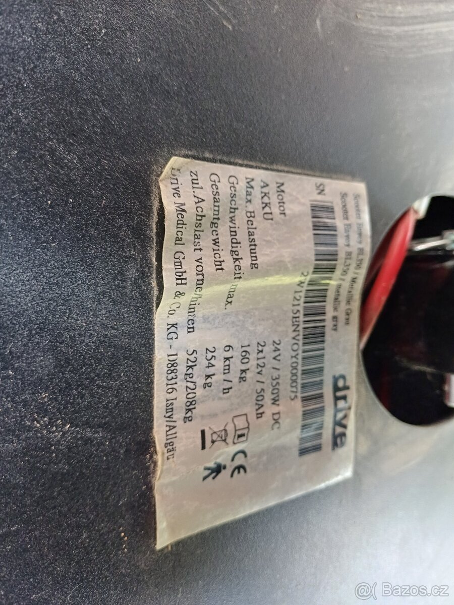 Elektrický invalidní skútr - 5