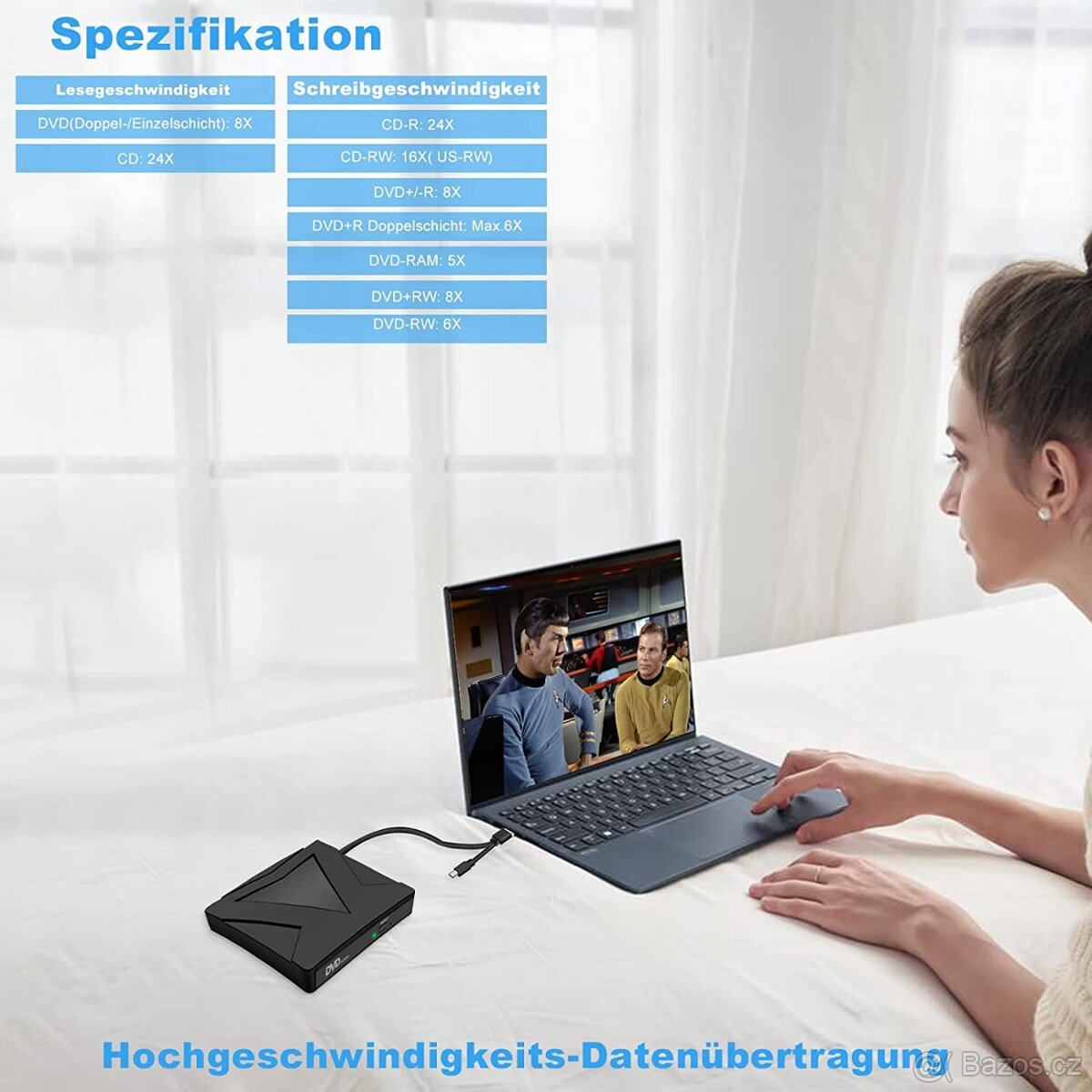 Externí CD/DVD mechanika - 5