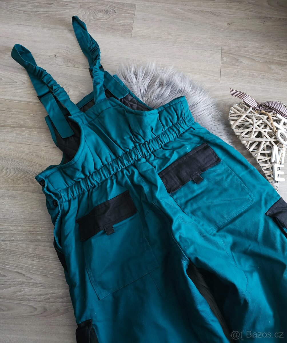 Zateplené pracovní kalhoty - 5