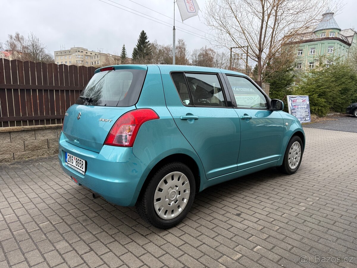 SUZUKI SWIFT GL 1,3i 16V 67kW KLIMA,STK NOVÁ - 5