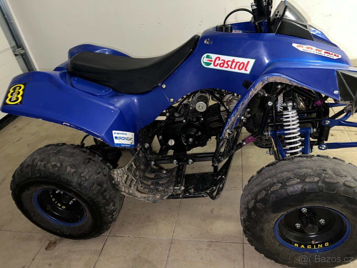 Prodám čtyřkolku – 124 ccm, 3stupňový manuál