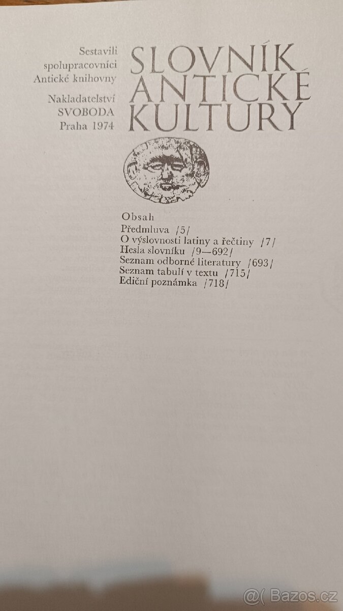 Kniha Slovník antické kultury - 5