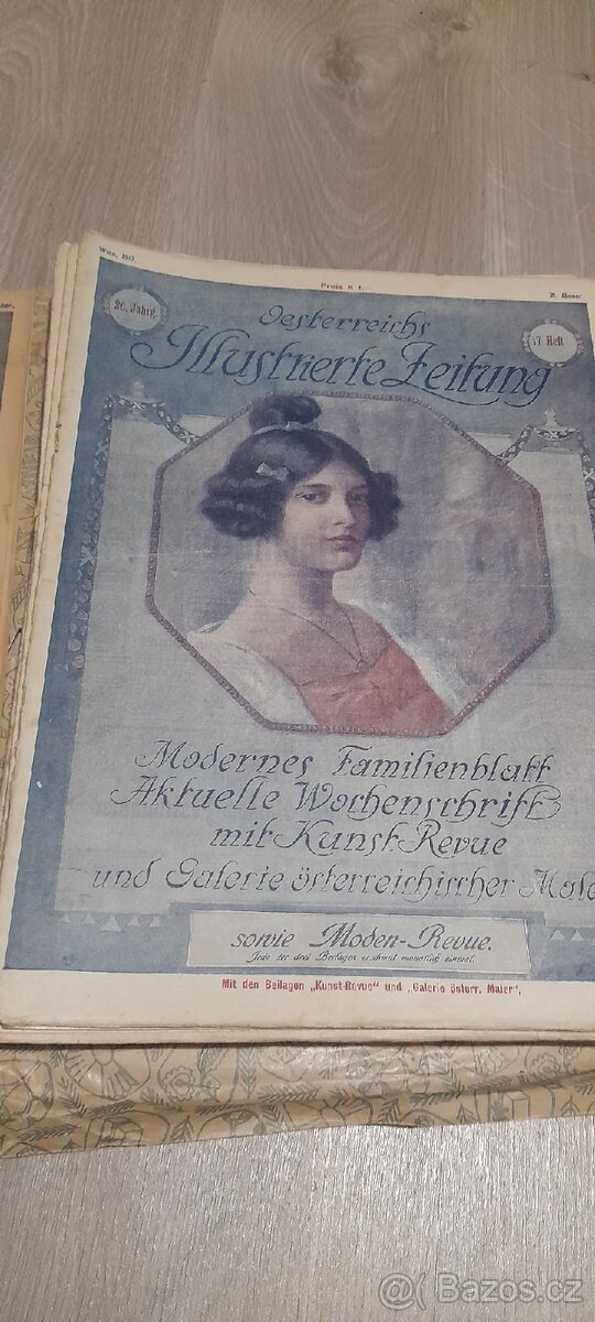 Staré noviny Rakousko-Uhersko 1916-1917 - 5