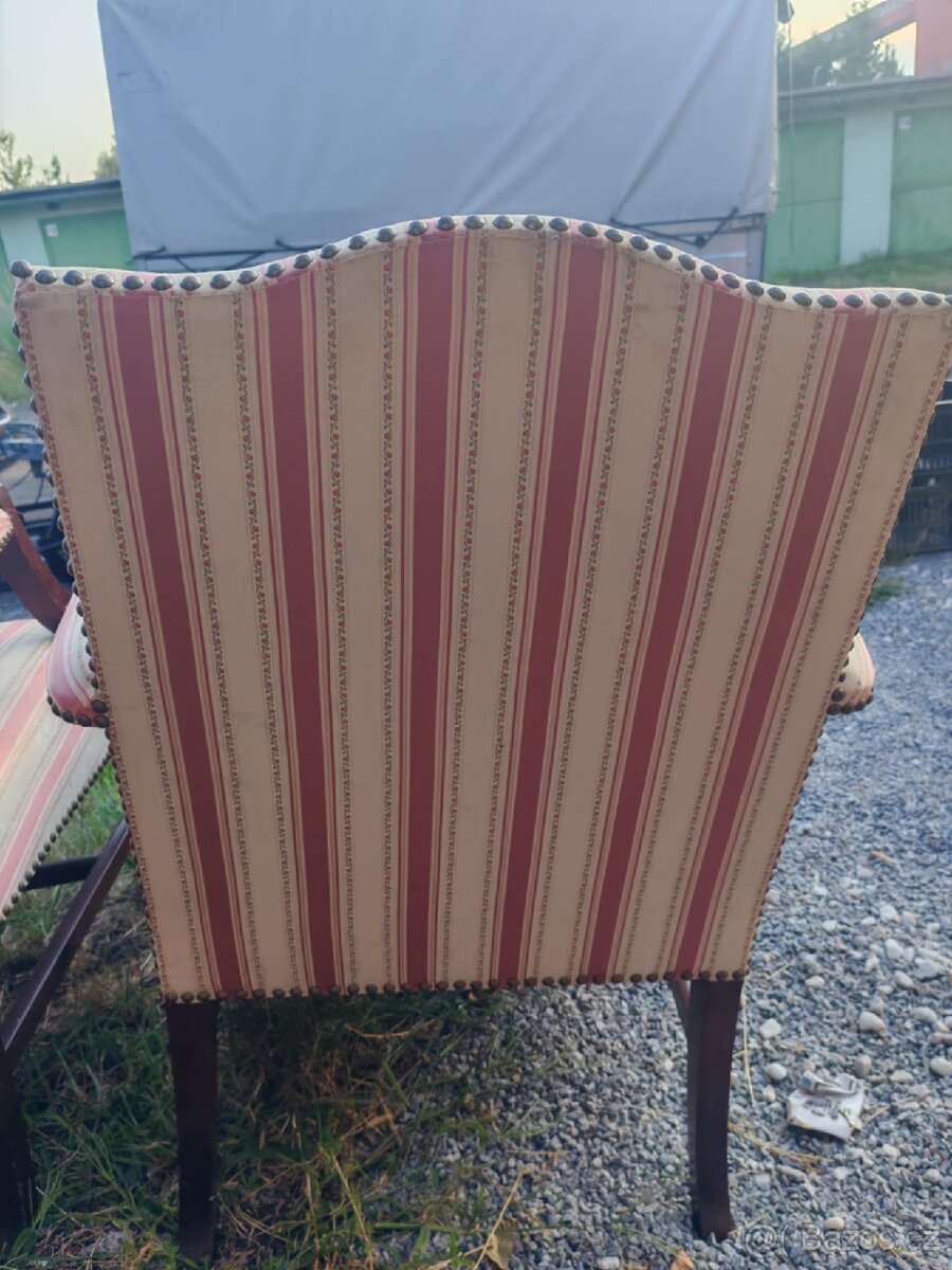 Stará švédská křesla AB O. H. SJÖGREN TRANAS SWEDEN - 5