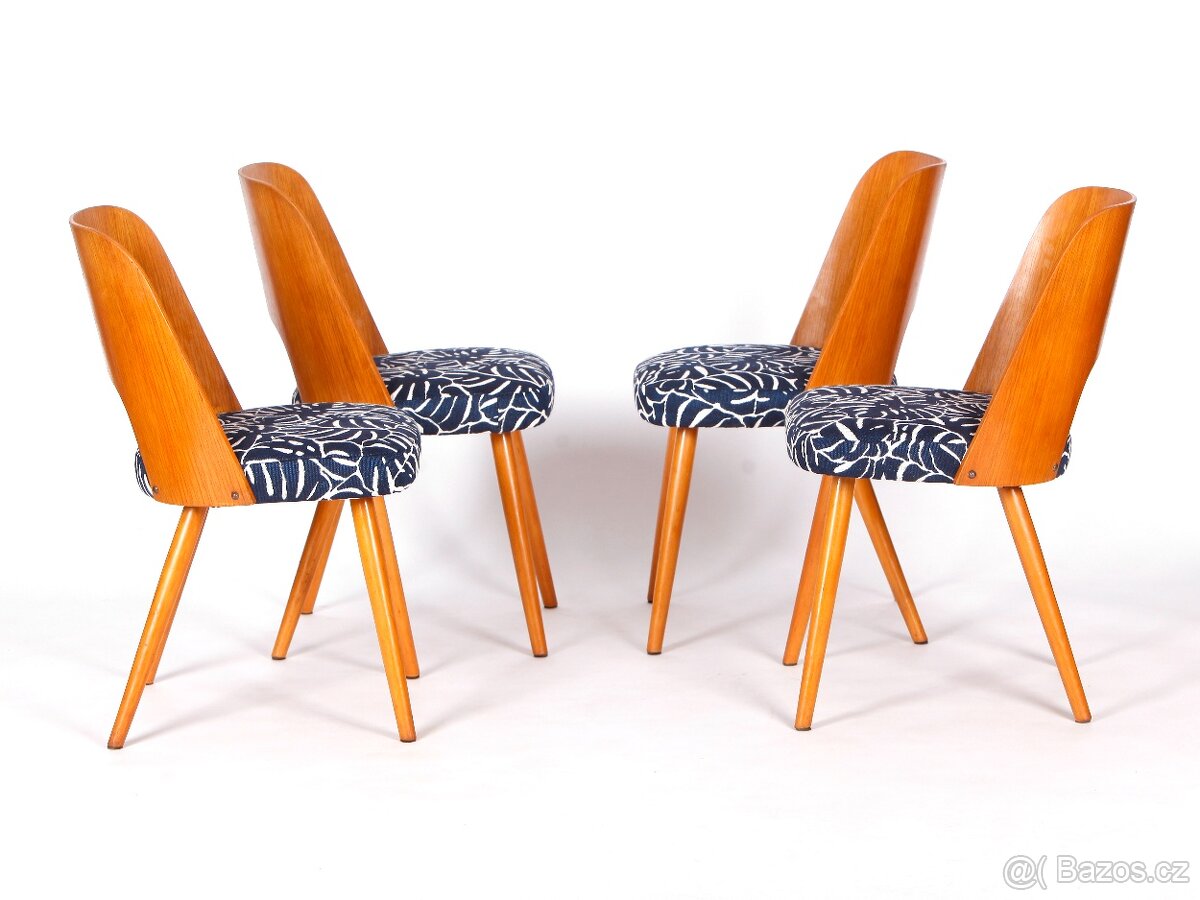 Ikonické židle O. Heardtl, 100% stav, 4 kusy. - 5