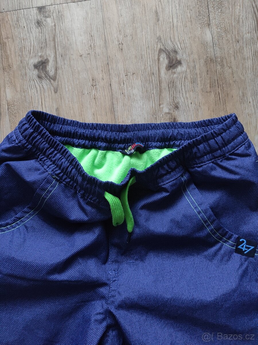 Oteplovaky, zateplené kalhoty 152/158 - 5