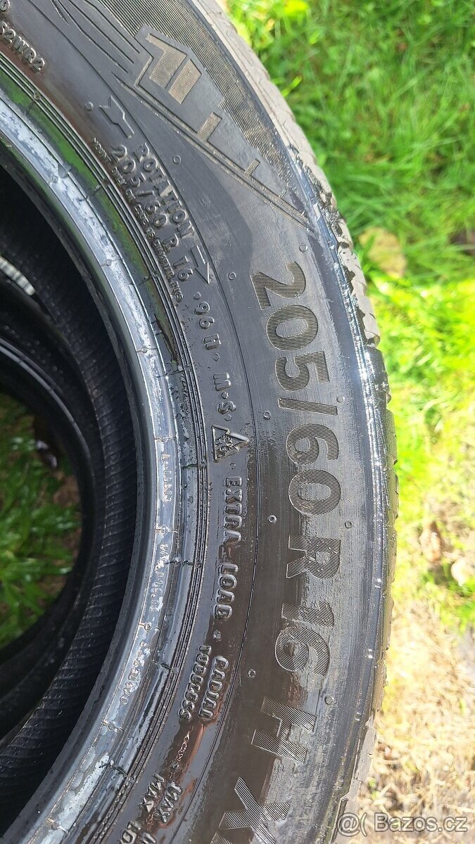 Celoroční pneu Continental 205/60 R16 - 5