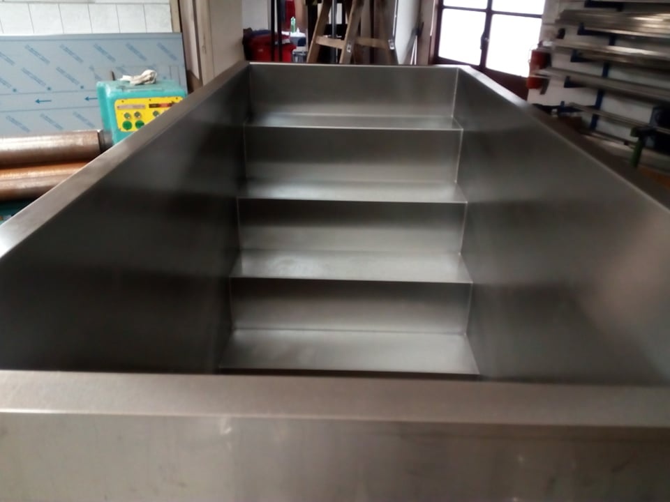 Nerezový ochlazovací bazén - 5