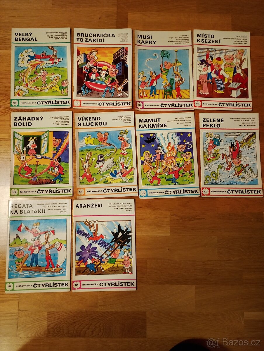 Čtyřlístek - časopisy 1981 - 1988 - 5