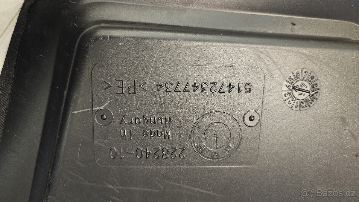 KOBERCE GUMOVY A VANA DO KUFRU BMW X5, X6 - 5