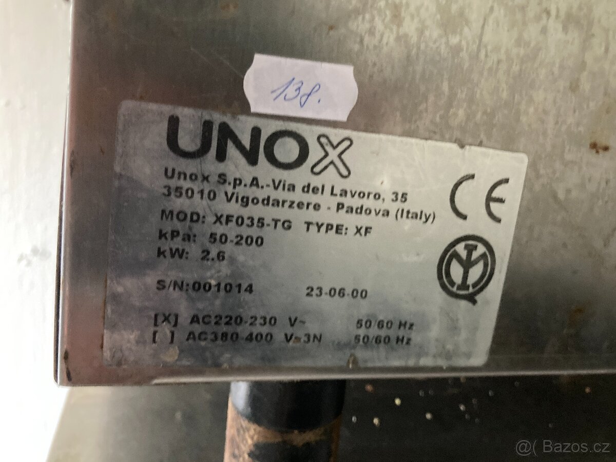 Rozpékací trouba Unox XF035-TG - 5