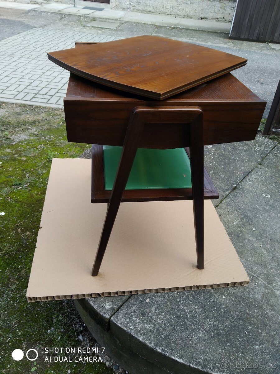RETRO OTOČNÝ STOLEK. - 5