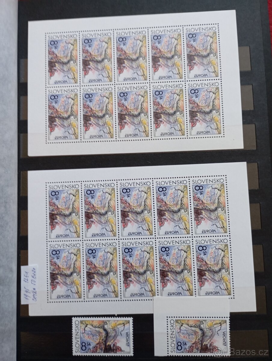 Sbirka známek Slovensko. - 5