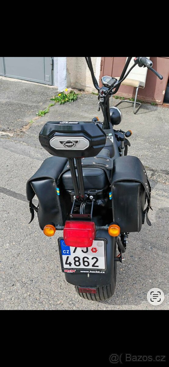 Elektro skútr hecht cocis zero black - 5