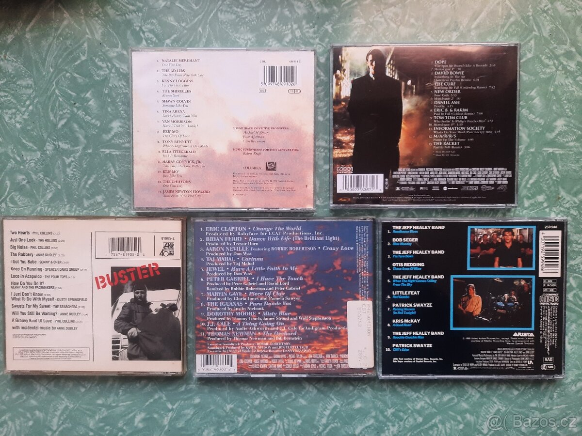 Zbírka CD soundrackov - 5