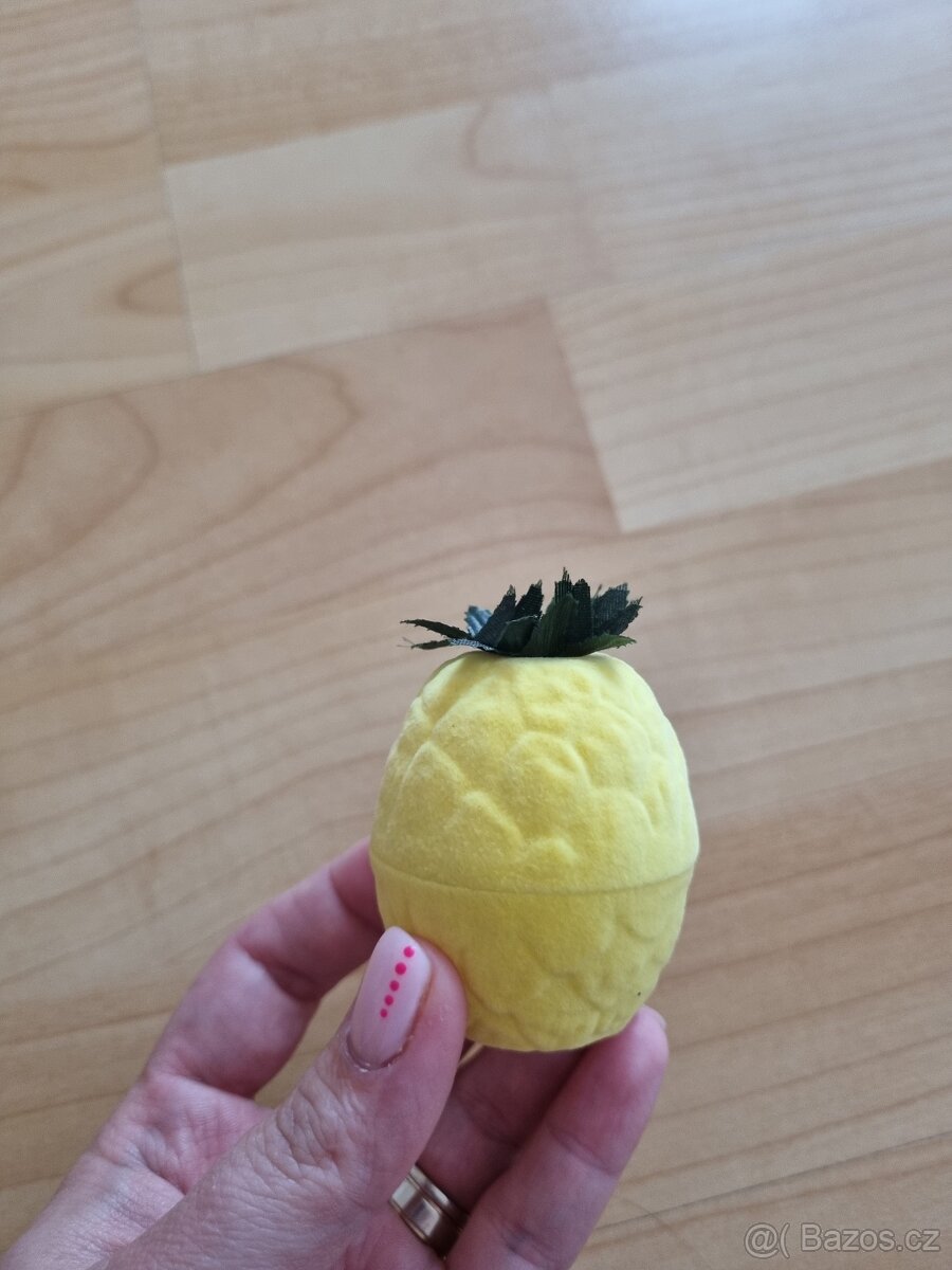 Krabička na prstýnek - ananas - 5