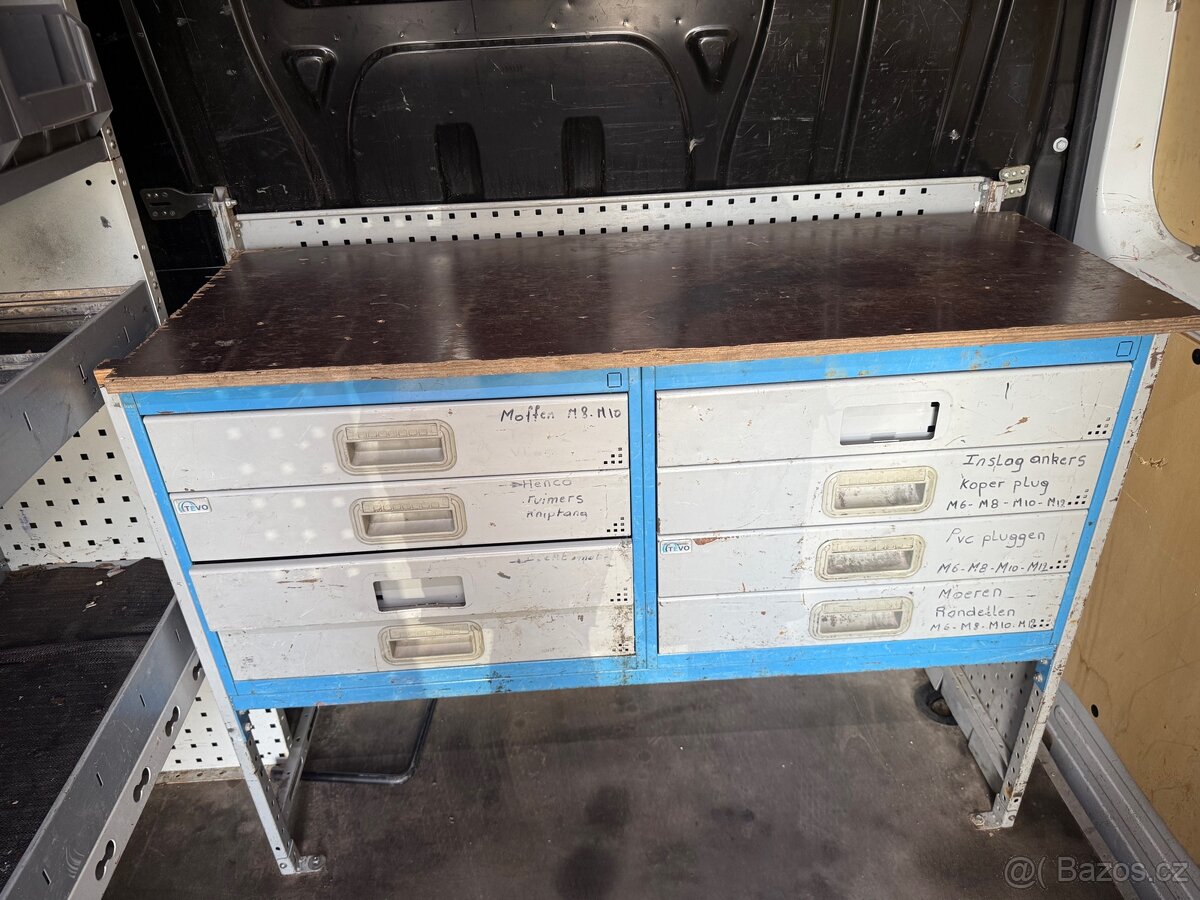 Dílenská Vestavba do dodávky - 5