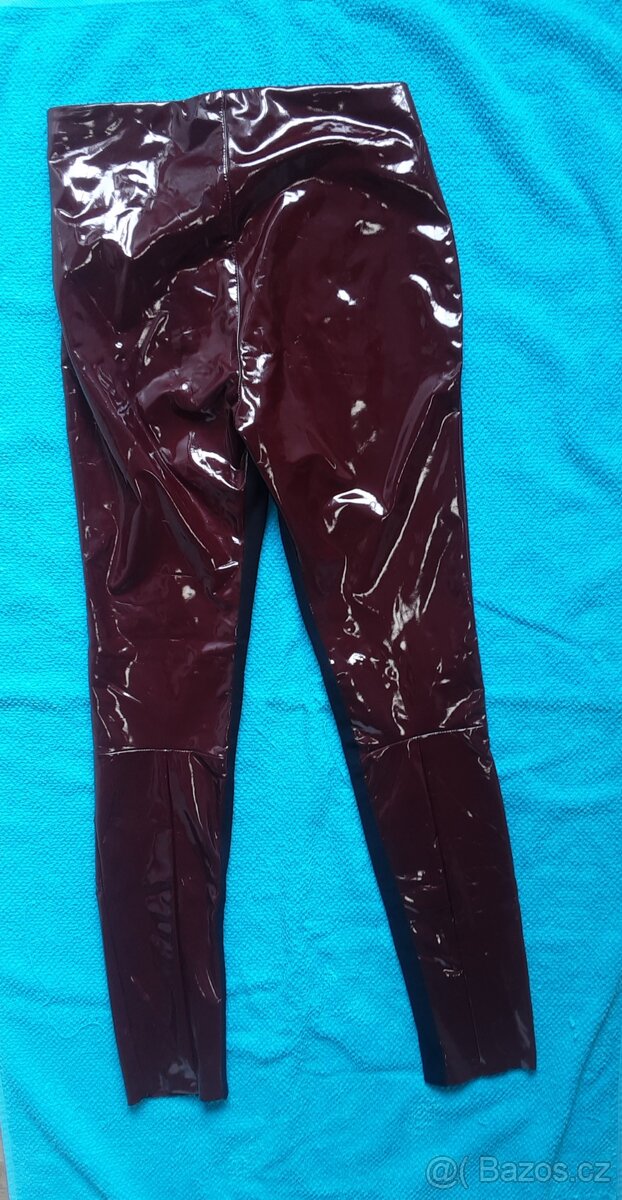 Vínové lesklé kahoty Karl Lagerfeld - 5