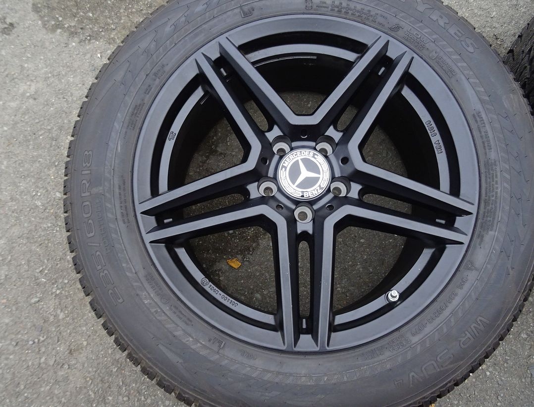 Zimní sada Mercedes GLC, 18", 5x112, ET 38, pneu Nokian - 5