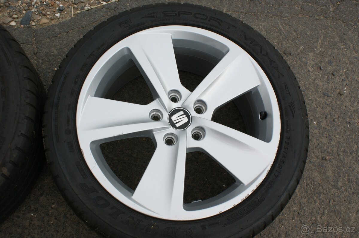 Seat FR kola originá Cupra taky na VW Skoda Audi letni pneu - 5