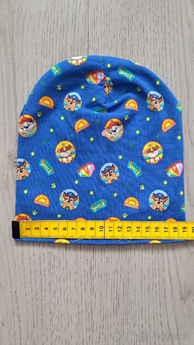 Jarní čepice TLAPKOVÁ PATROLA - 5
