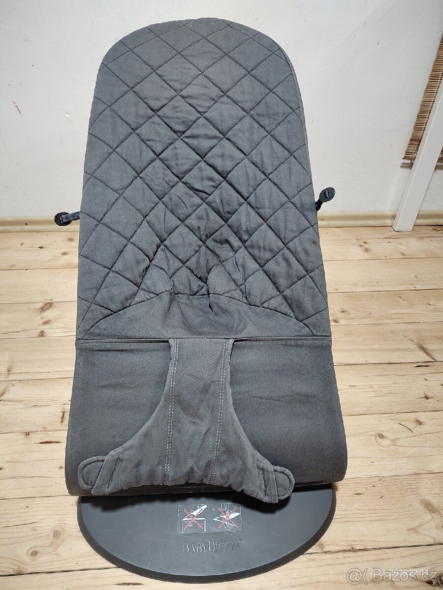 Babybjorn lehátko BLISS Anthracit classic - 5