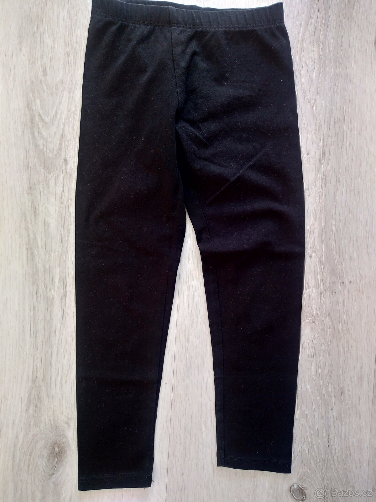 Kalhoty ZARA vel. 104, 3-4 r., černé legíny 110 - 5