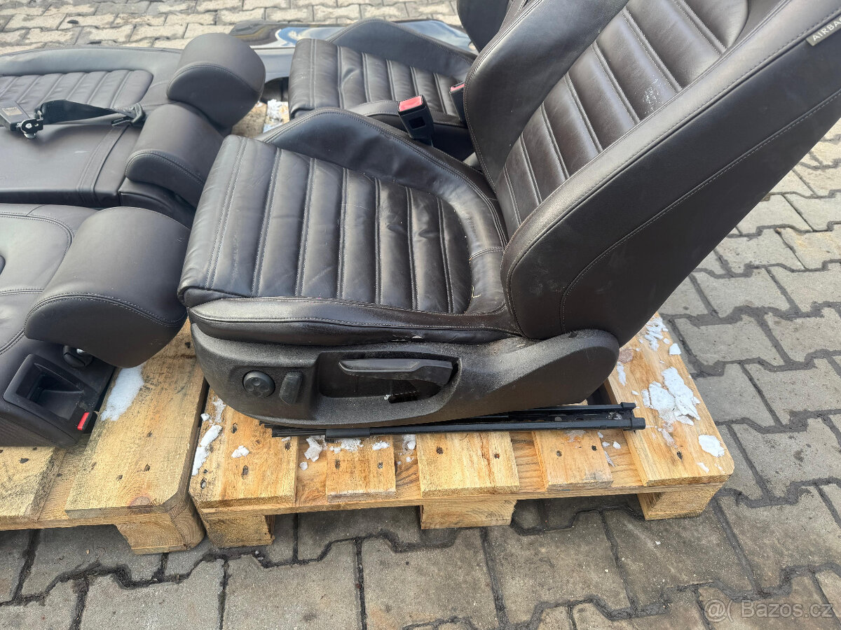 sedačky volkswagen passat B7 combi -kůže - 5