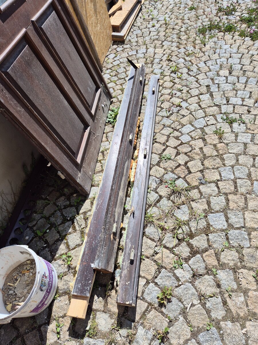 Dvoukřídlá dřevěná vrata - 5