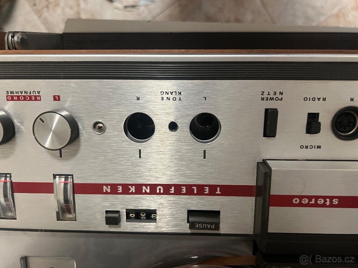 Kotoučový gramofon Telefunken 204 - 5