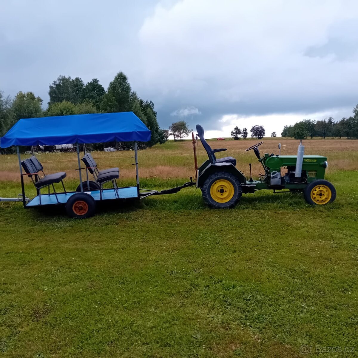 Malotraktor domácí vyroby - 5