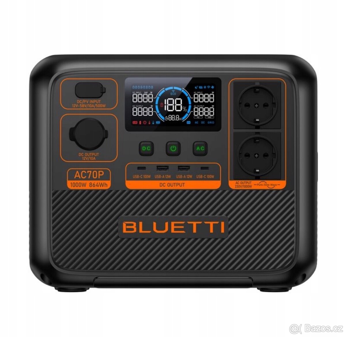 Bluetti Portable Power Station AC70P - 864Wh✅ - 5