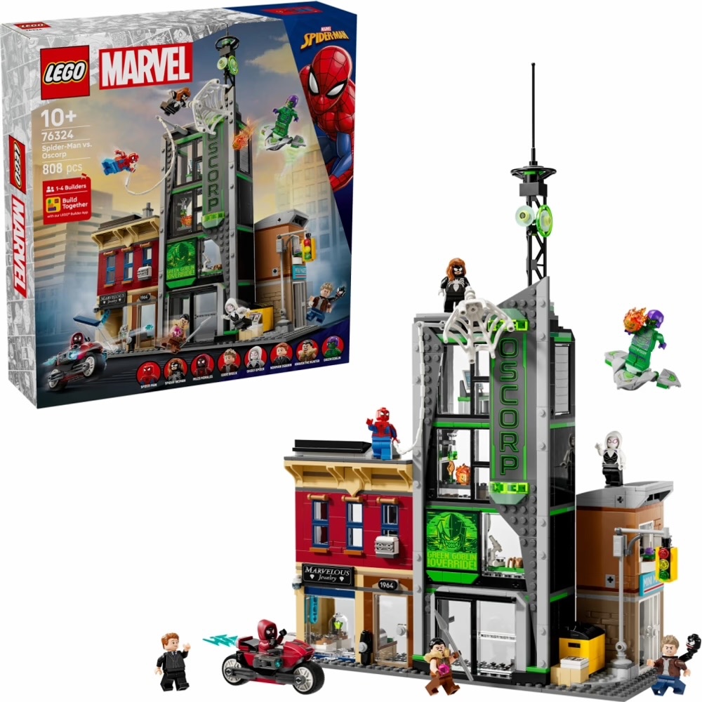 Nové LEGO Marvel Spider-Man vs. Oscorp - 5