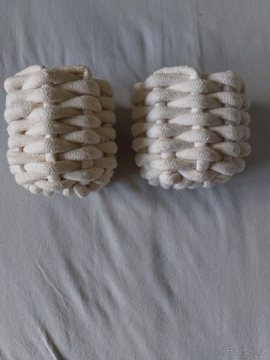 Kosiky dekorativni pletene - 5
